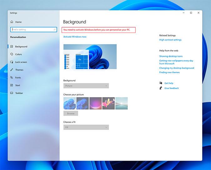 How to Change Themes in Windows 11 Without Activating Windows?