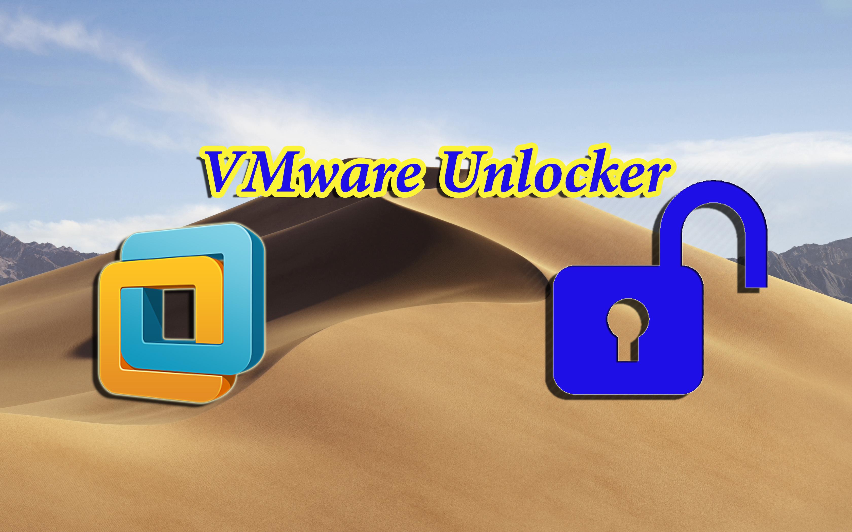 Download & Install macOS Unlocker 3.0.3 on VMware Workstation/Player