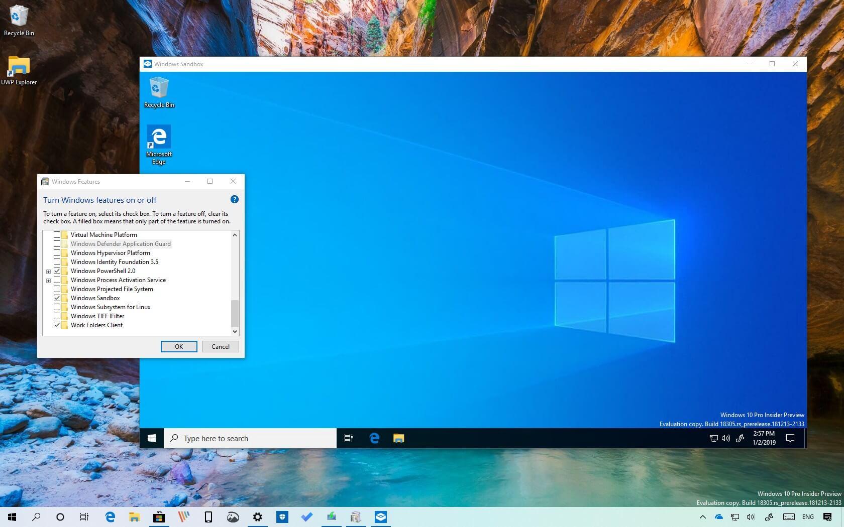 How to Install & Enable Windows SandBox in Windows 11/10?