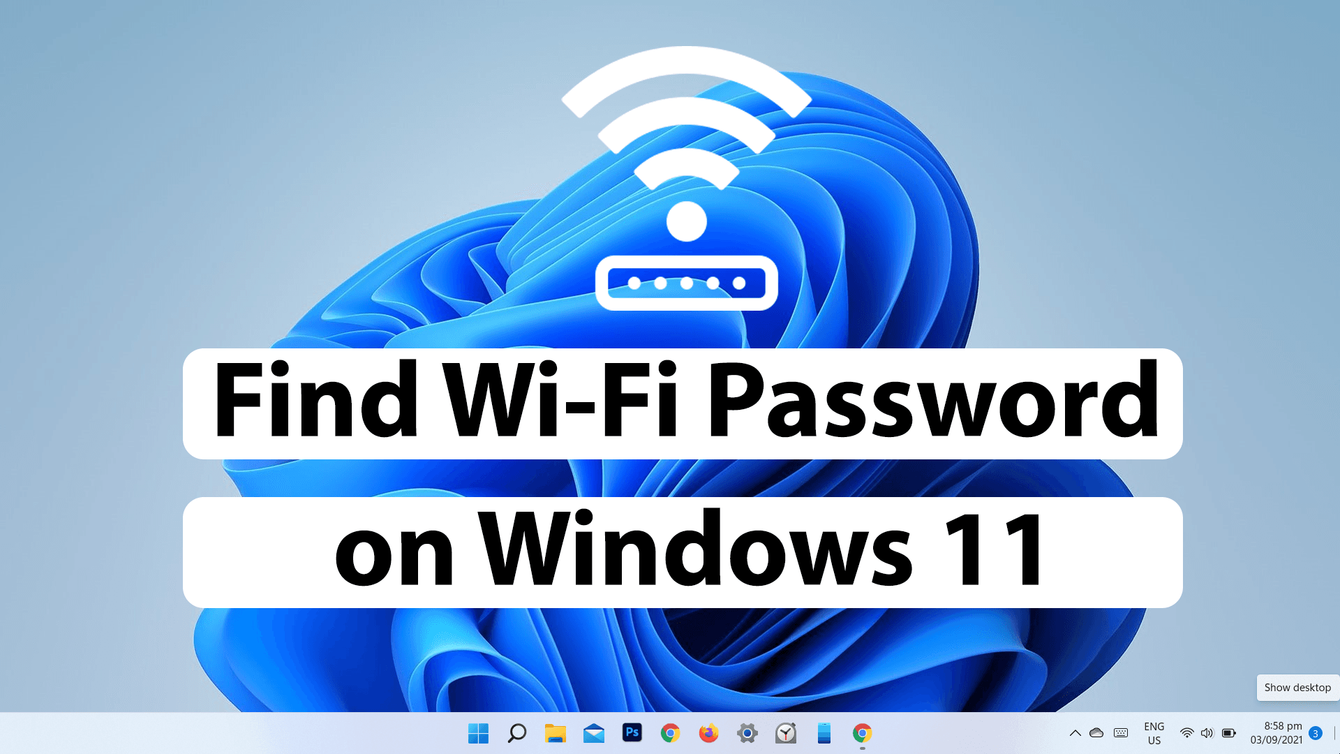 How to Find and View Wi-Fi Password on Windows 11?