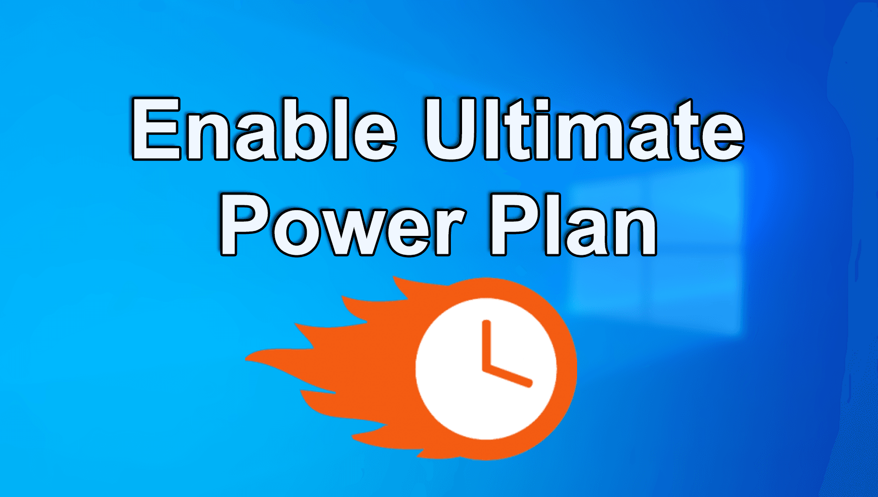 How to Enable the Ultimate Power Plan on Windows 10