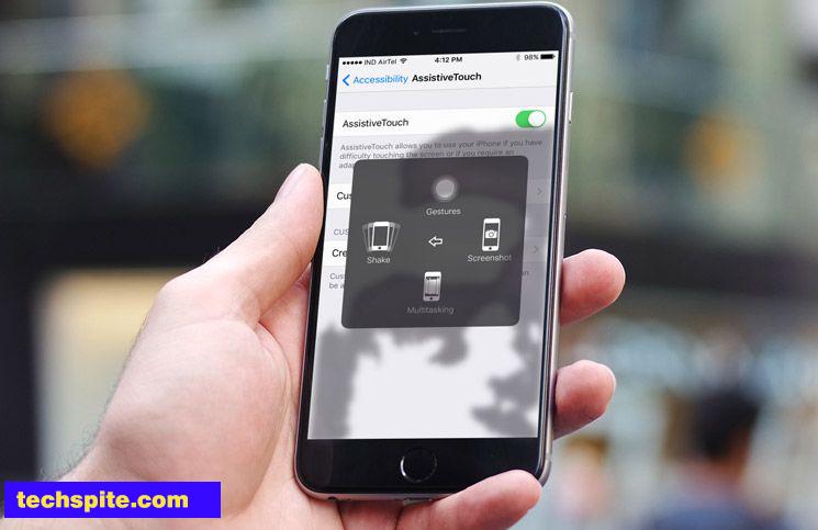 How to Take Screenshot on iPhone Without Home and Power Button