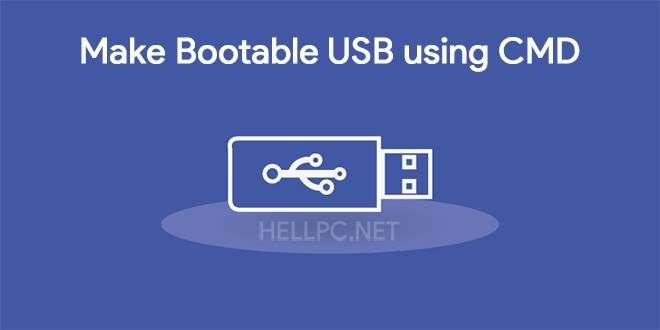 How To Make Bootable Usb With CMD