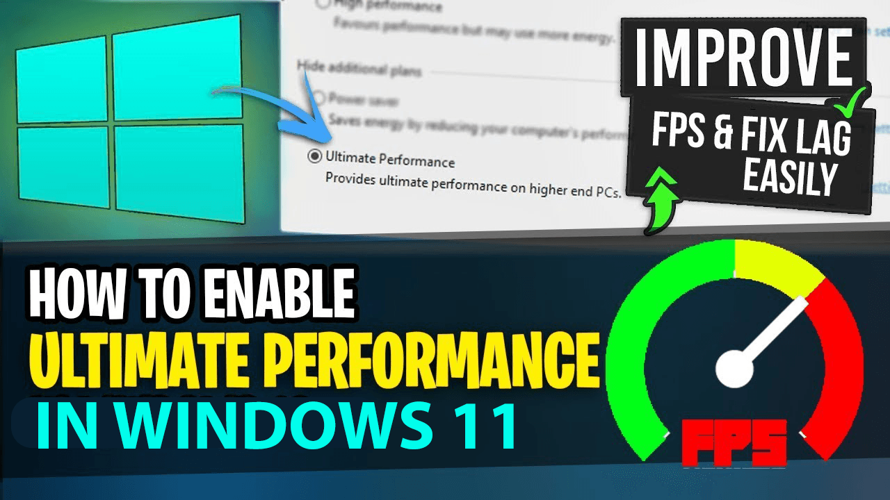 How to Enable Ultimate Performance Power Plan in Windows 11?