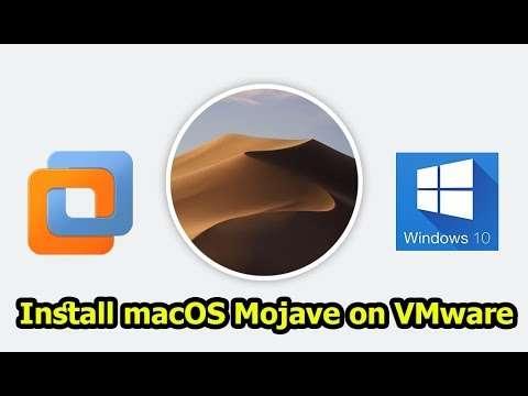 How to Install macOS Mojave on VMware on Windows