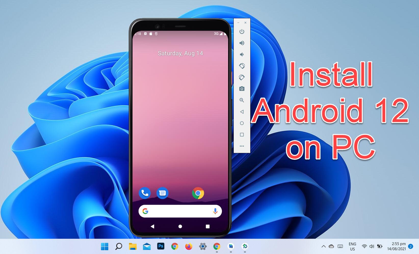 How to Install Android 12 on PC for free