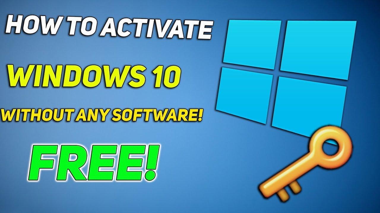 How to Activate Windows 10 For Free Permanently in 2020 – Without any Software