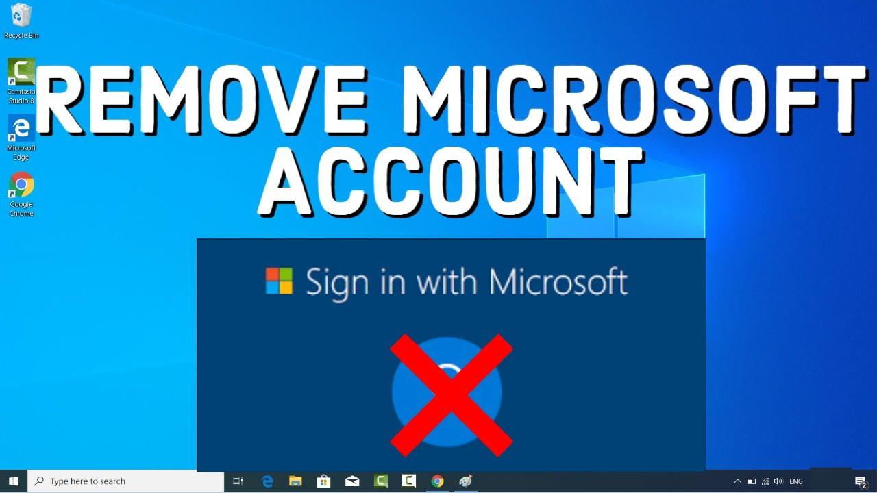 How to Remove or Unlink Microsoft Account From Windows 10