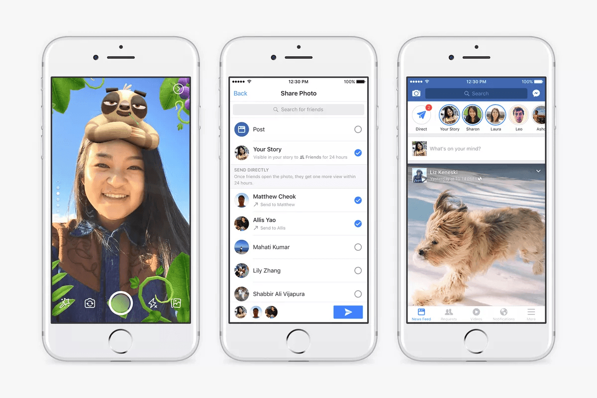 How to Add Effects and Filters to Your Facebook Story?