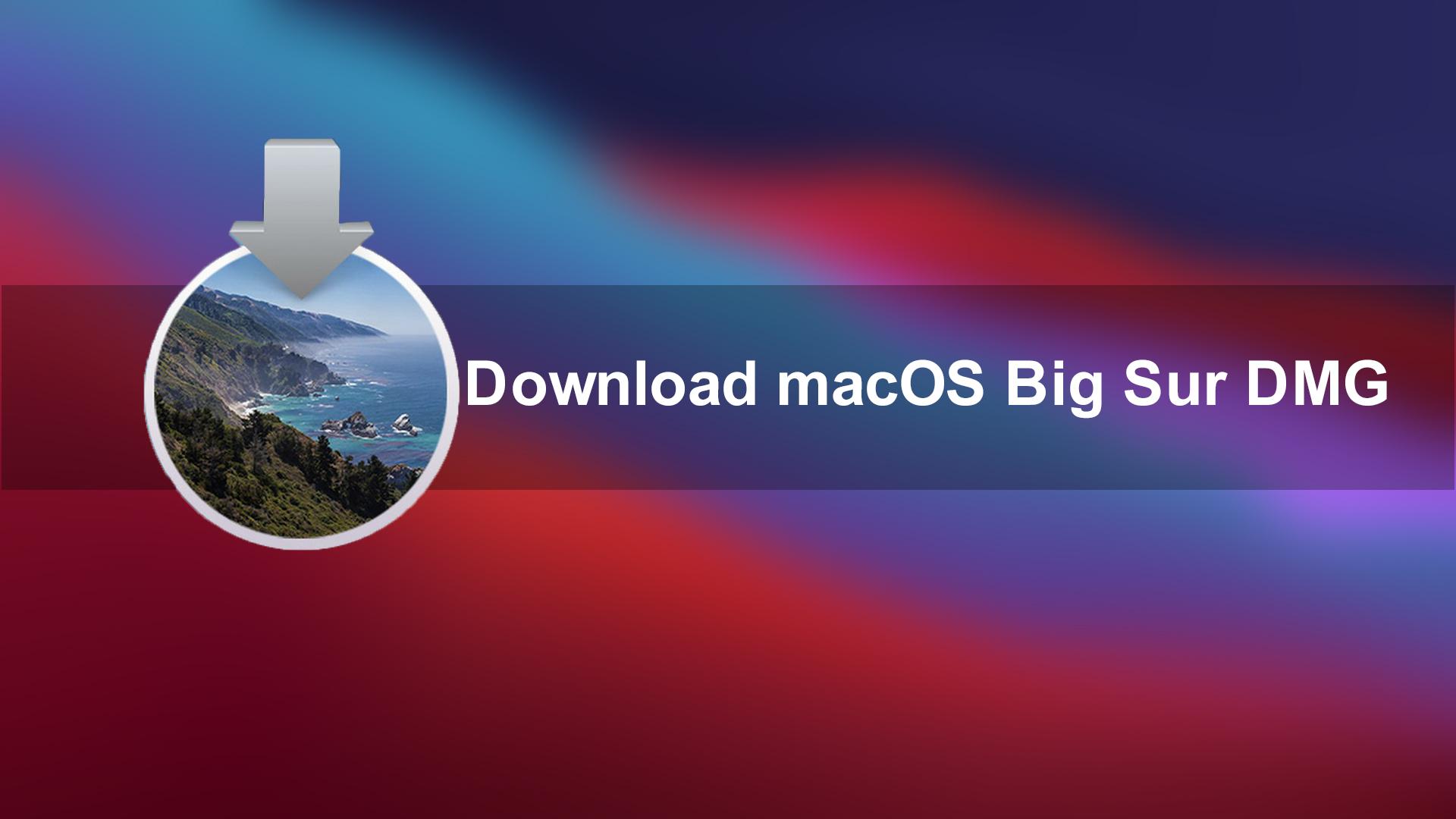 Download macOS Big Sur DMG File for Clean Installation