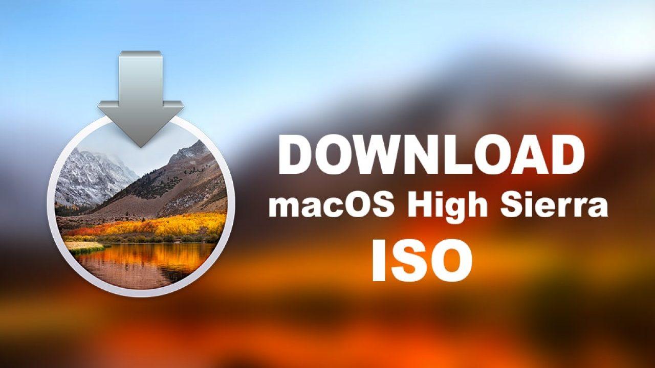 Download macOS High Sierra ISO for VMware & VirtualBox