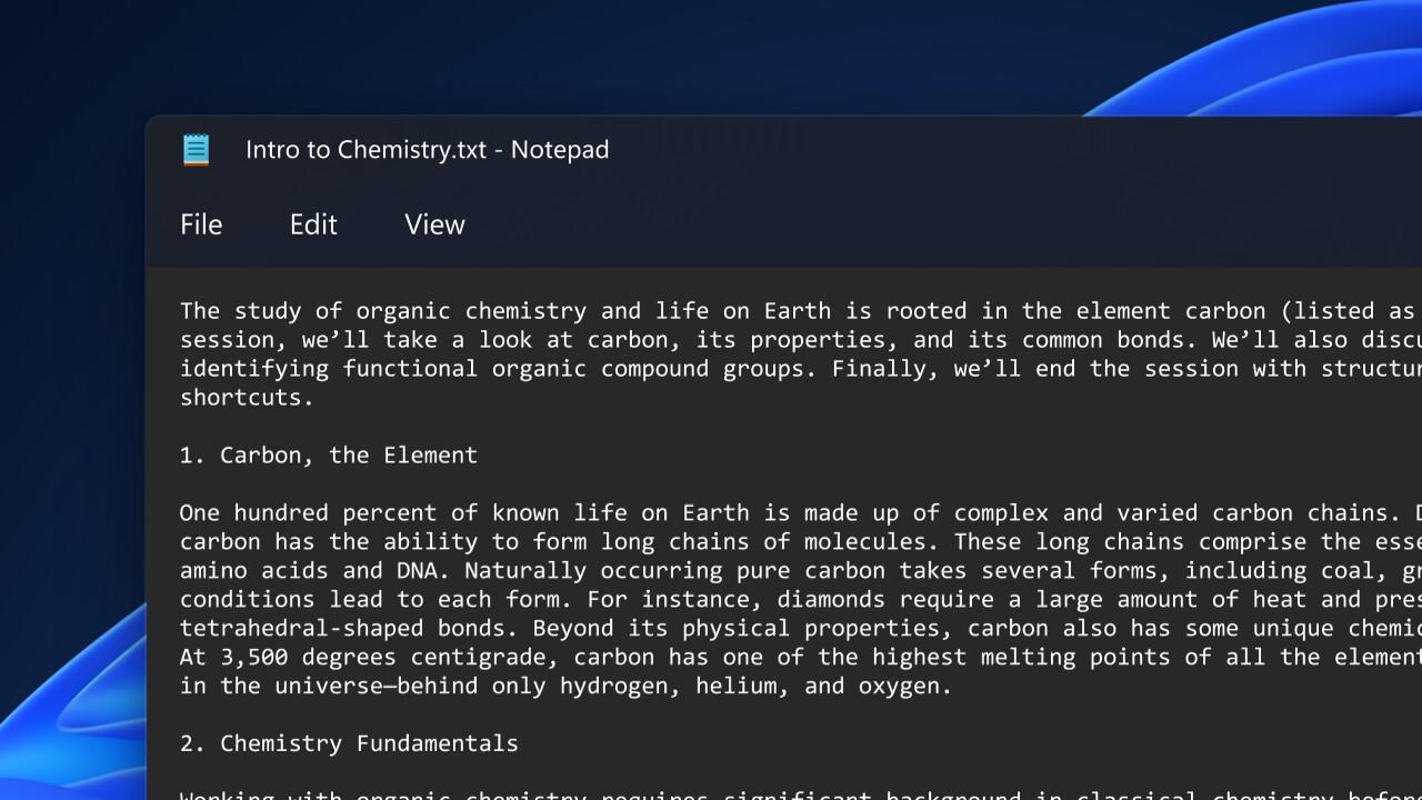 How to Enable Dark Mode in Notepad on Windows 11?