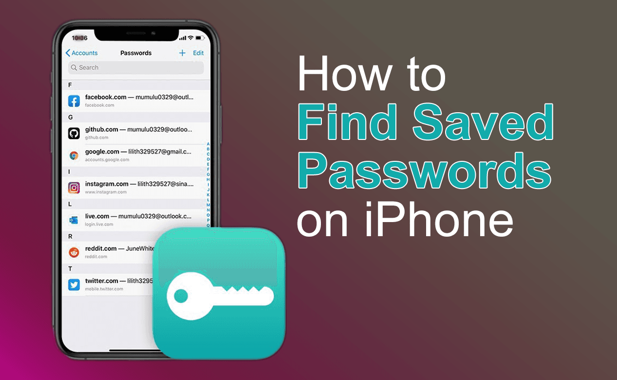 How to Find and Edit Saved Passwords on iPhone
