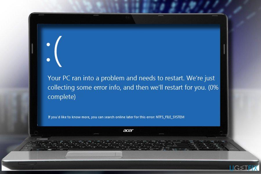 How to Fix the NTFS File System Error in Windows 11?