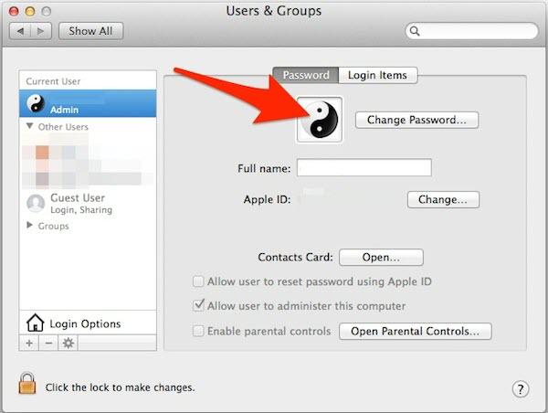 How to Change User Picture on macOS Catalina 10.15