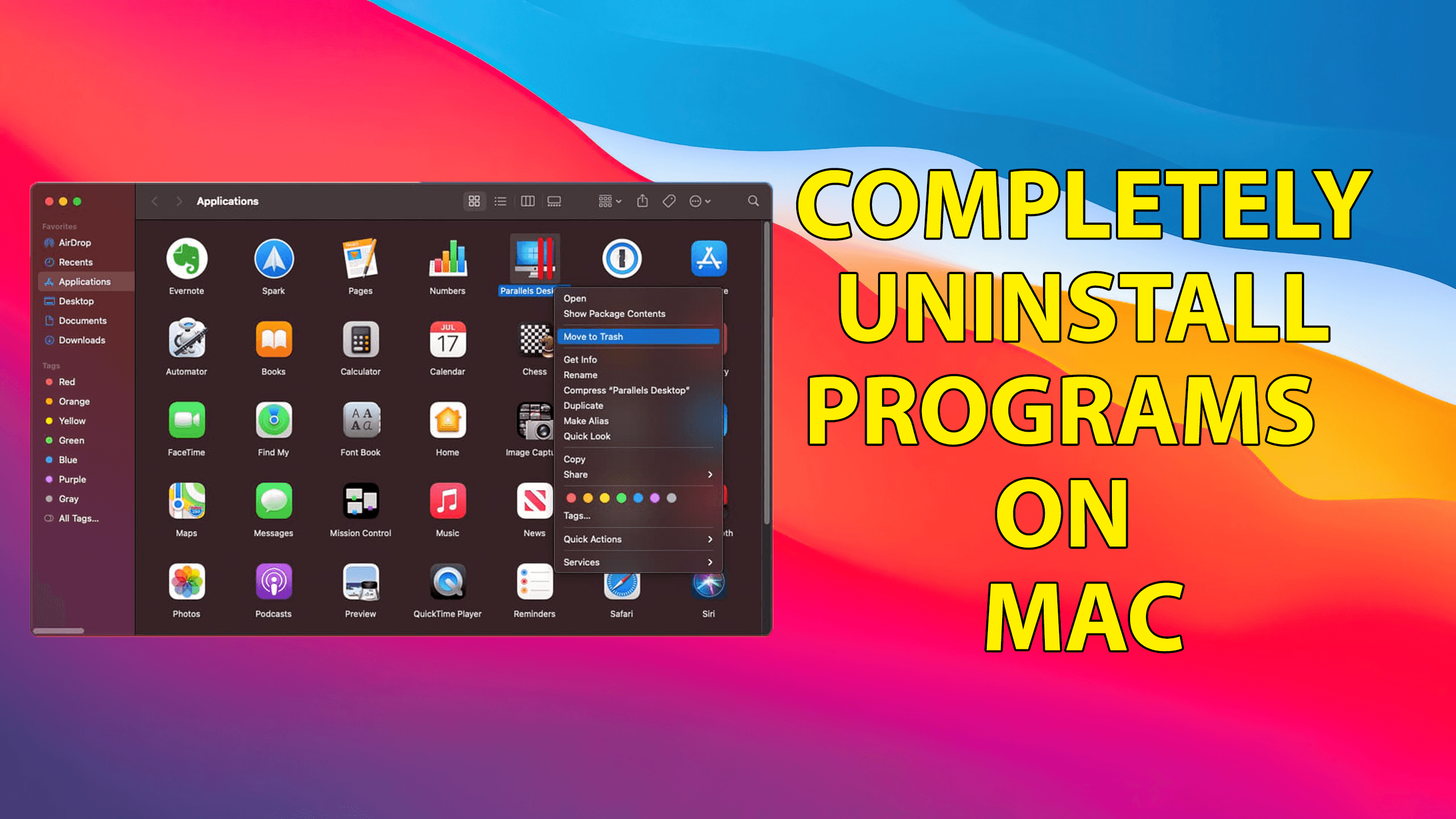 How to Completely Uninstall Programs on Mac