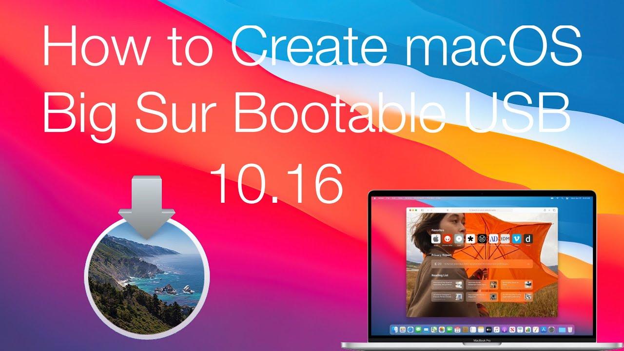 How to Create macOS Big Sur Bootable USB on Windows
