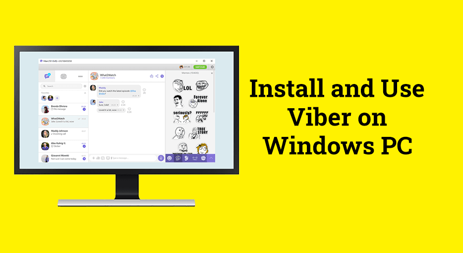 How to Install and Use Viber on Windows PC