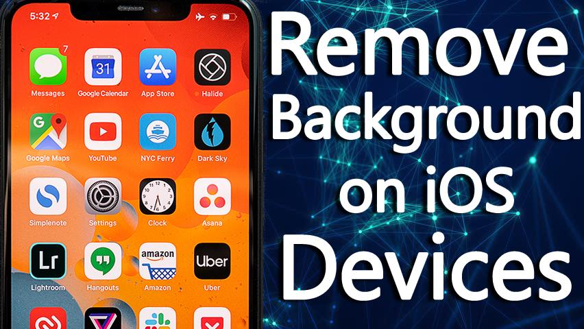 How to Remove Background from Pictures on iOS Devices with Background Eraser