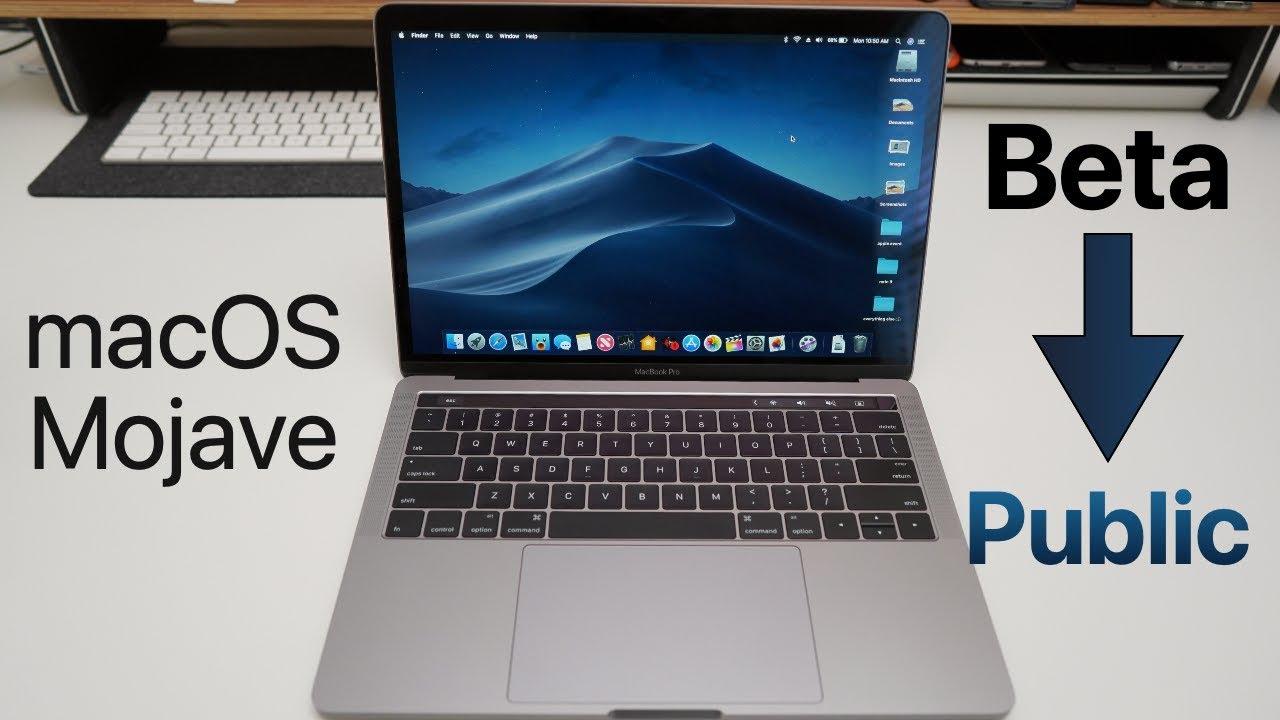 How to Update from macOS Mojave Beta to Official Version