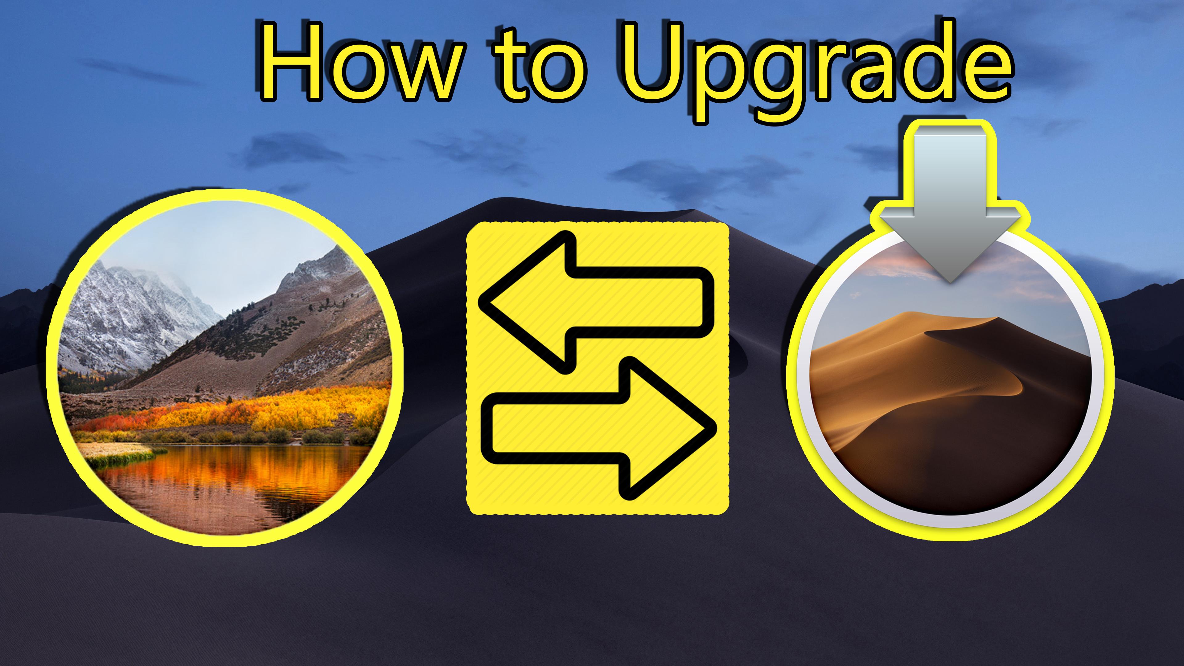 How to Upgrade macOS High Sierra to macOS Mojave on VirtualBox and VMware
