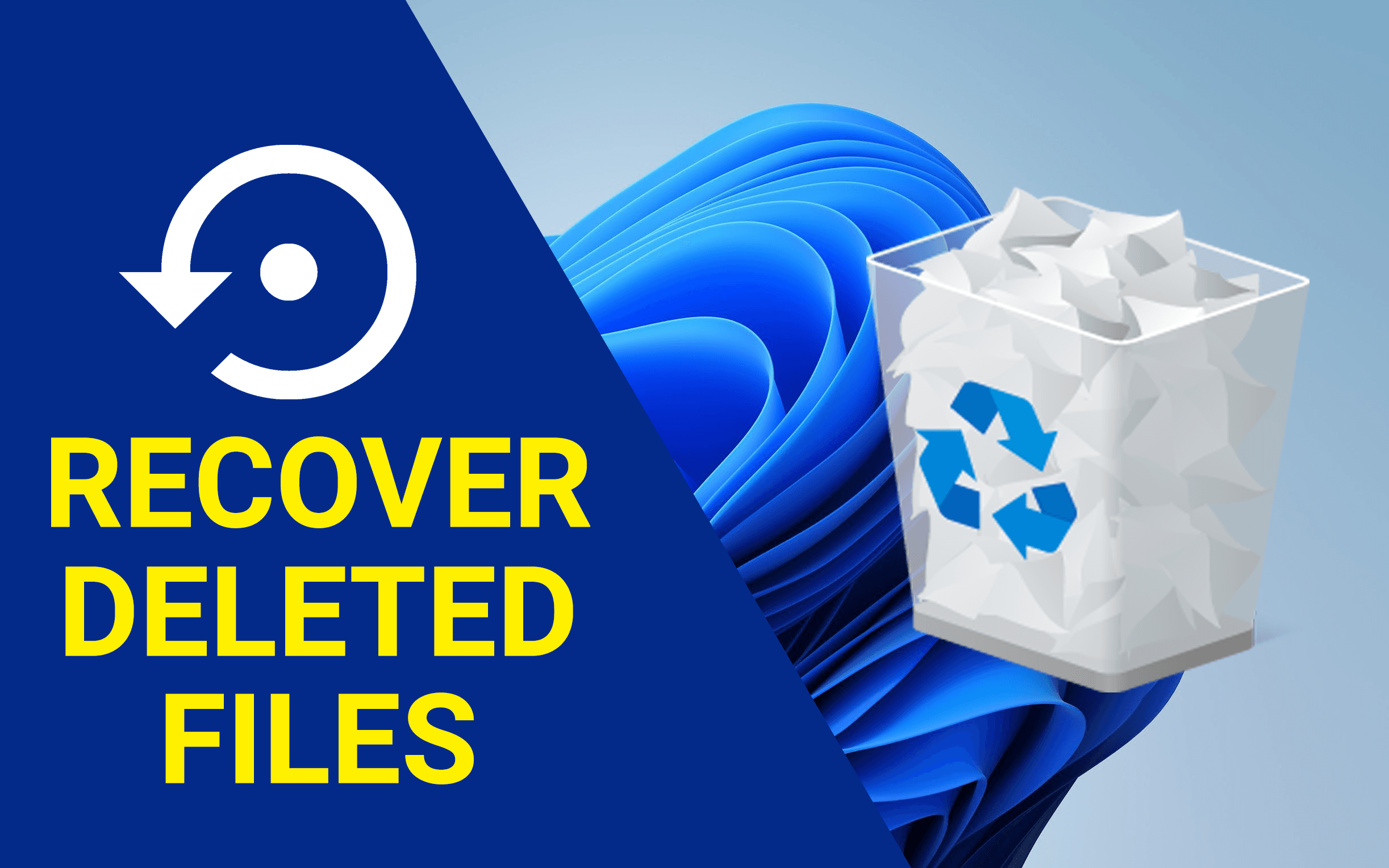 How to Recover Deleted Files in Windows 11?