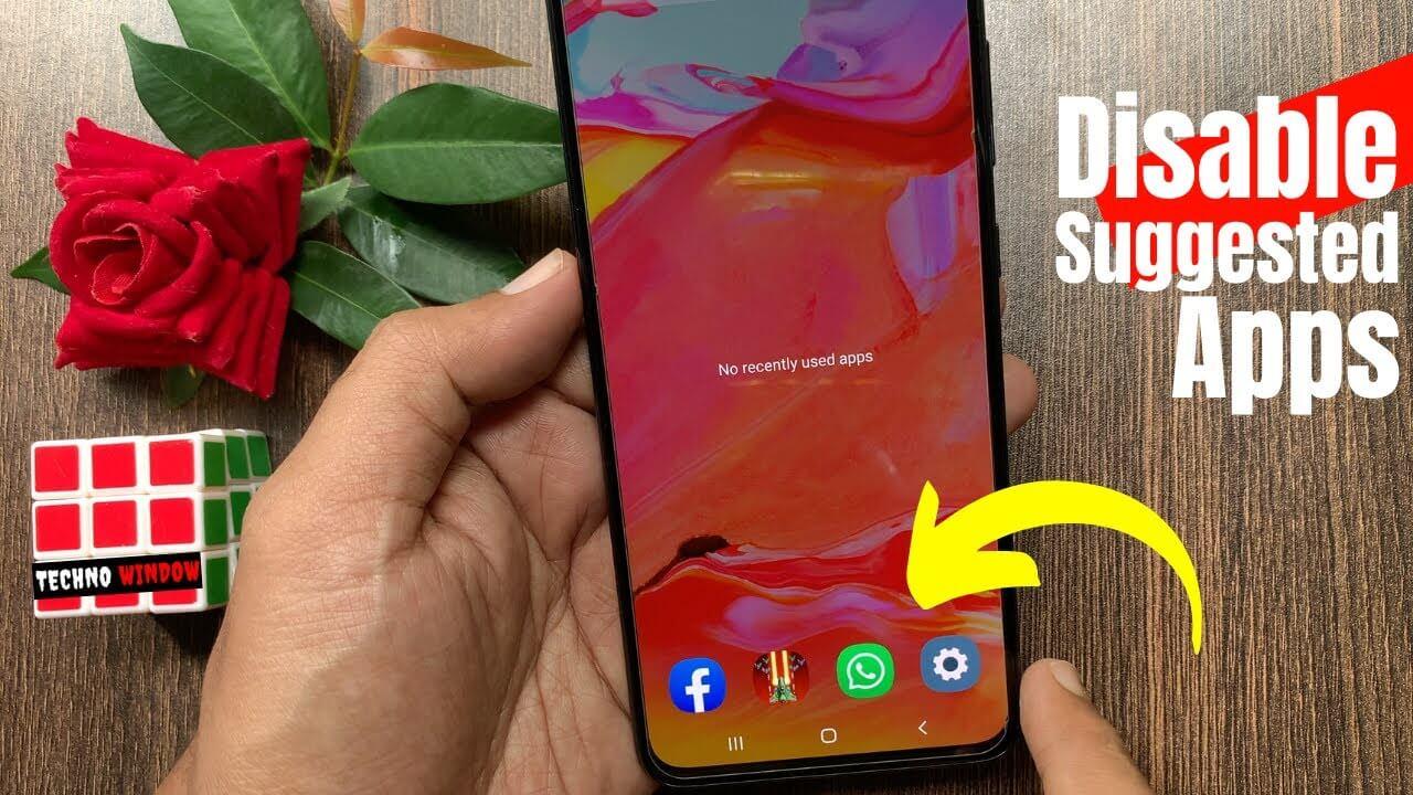 How to Remove Suggested Apps on Samsung From Recents Screen?