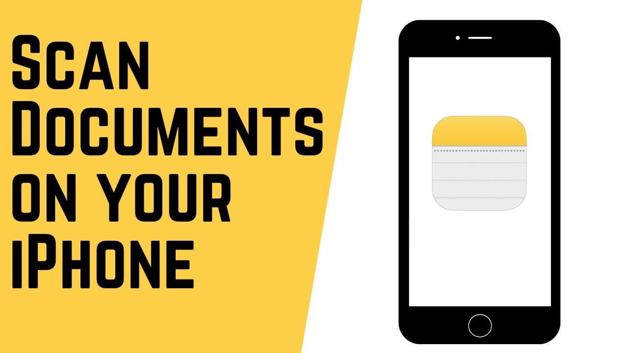How to Scan Documents on iPhone (iPhone 14 in iOS 16)?