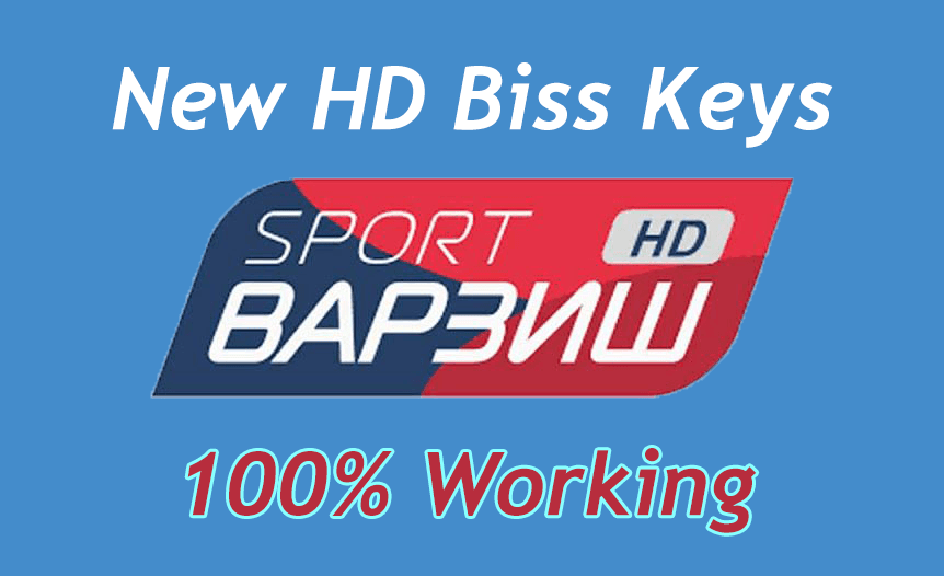 TV Varzish HD New BISS Keys Fix TV Channel in 2022