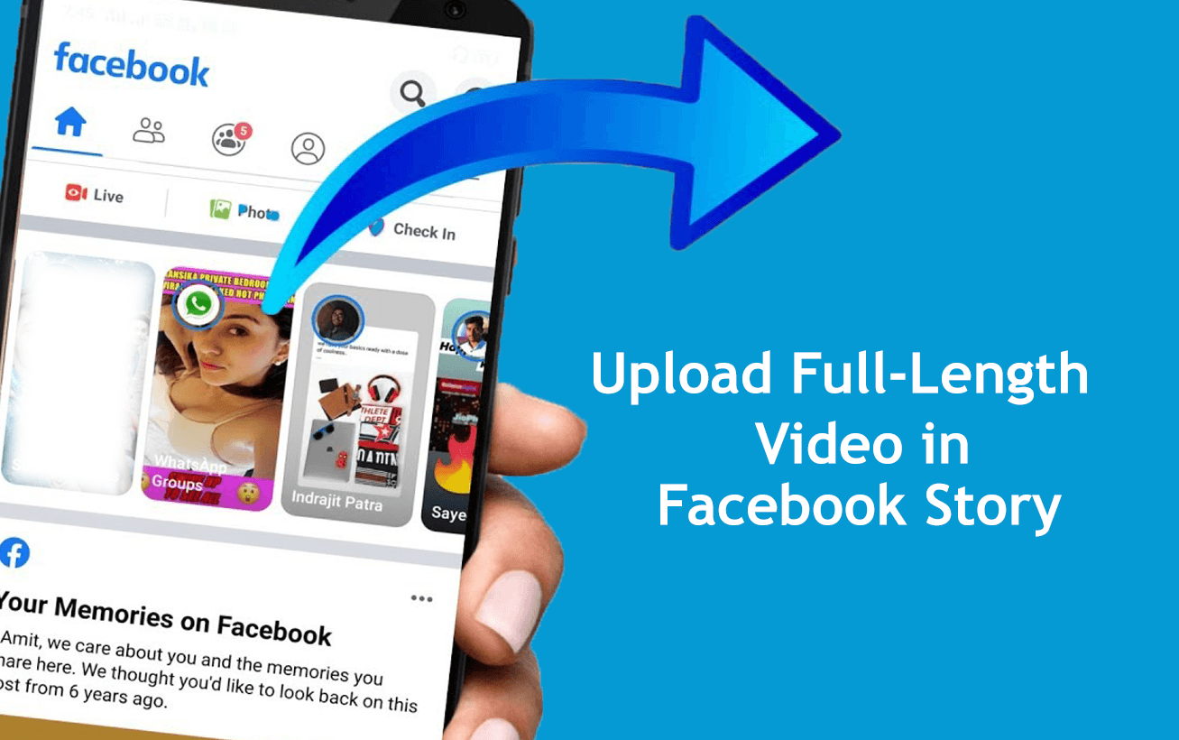 How to Upload More Than 26 Seconds Videos on Facebook Story